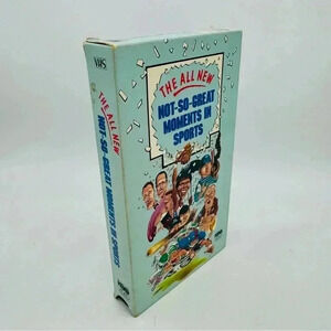 Vintage Not-So-Great Moments in Sports HBO VHS Movie